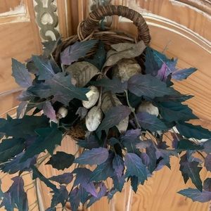 Hanging Basket Wreath